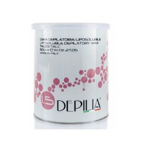 Depilia Depilation Wax Talco 800ml Κονσέρβα