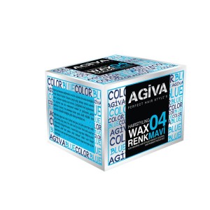 Agiva Hairpigment Color Wax 04 Μπλέ