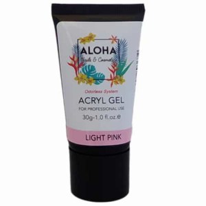 Aloha Acryl Gel UV/LED 30 gr – Light Pink (Ροζ απαλό)